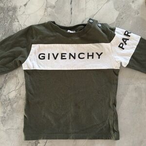 toddler boys long sleeve Givenchy shirt. (Authentic)